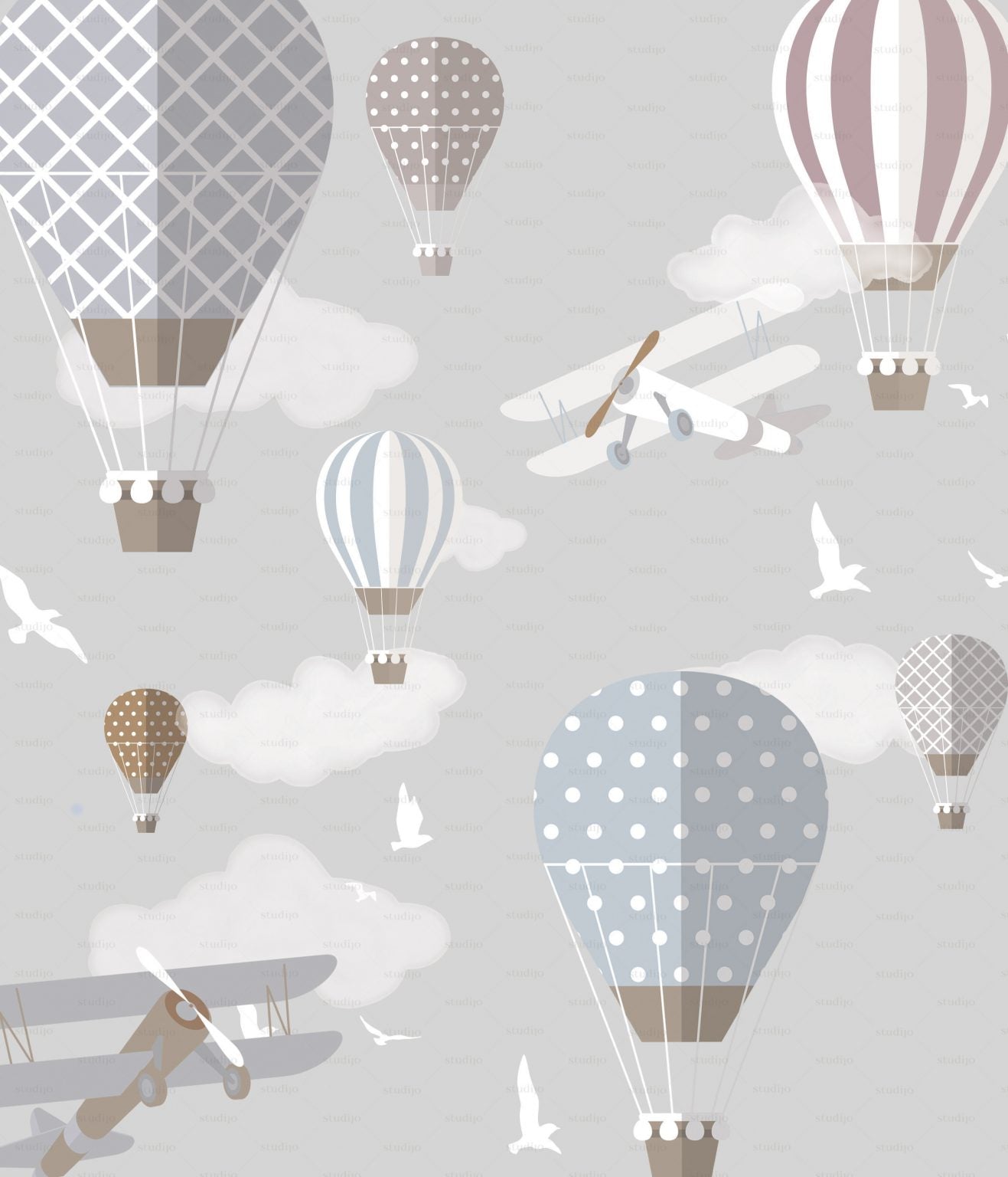 Airplanes and balloons