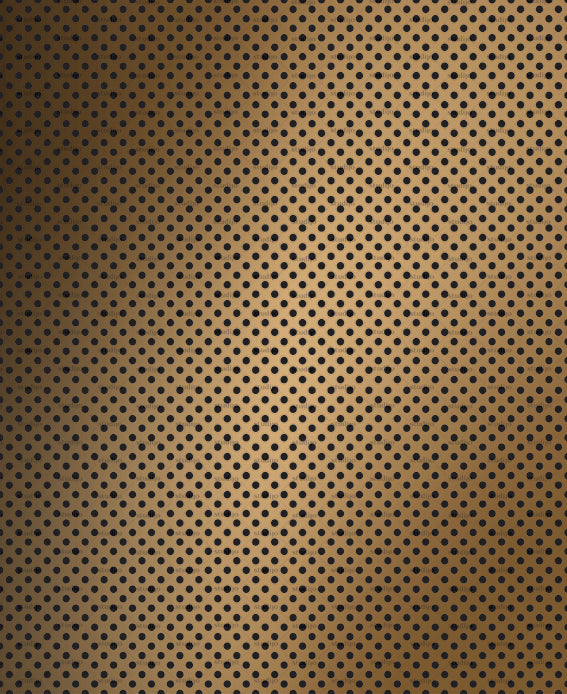 Gold with dots